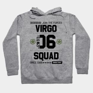 Zodiac Majesty Virgo Squad Black Hoodie